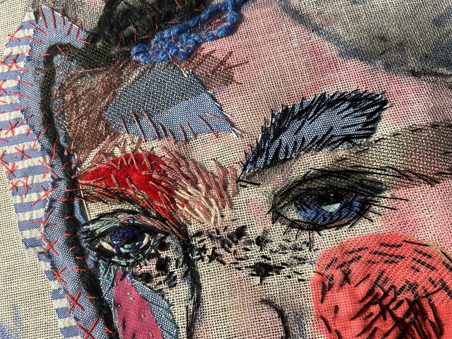 Création textile "La Tentation"