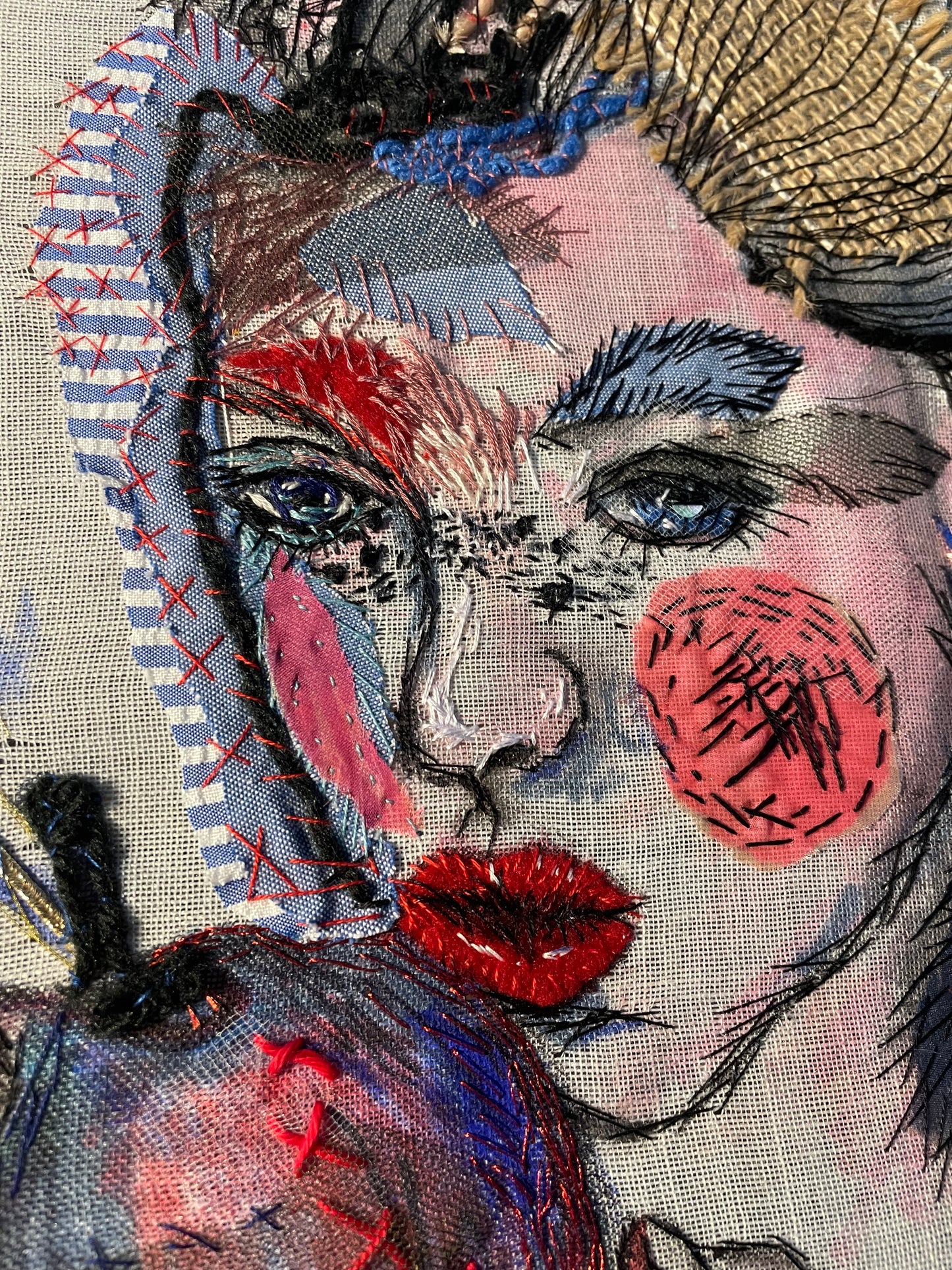Création textile "La Tentation"