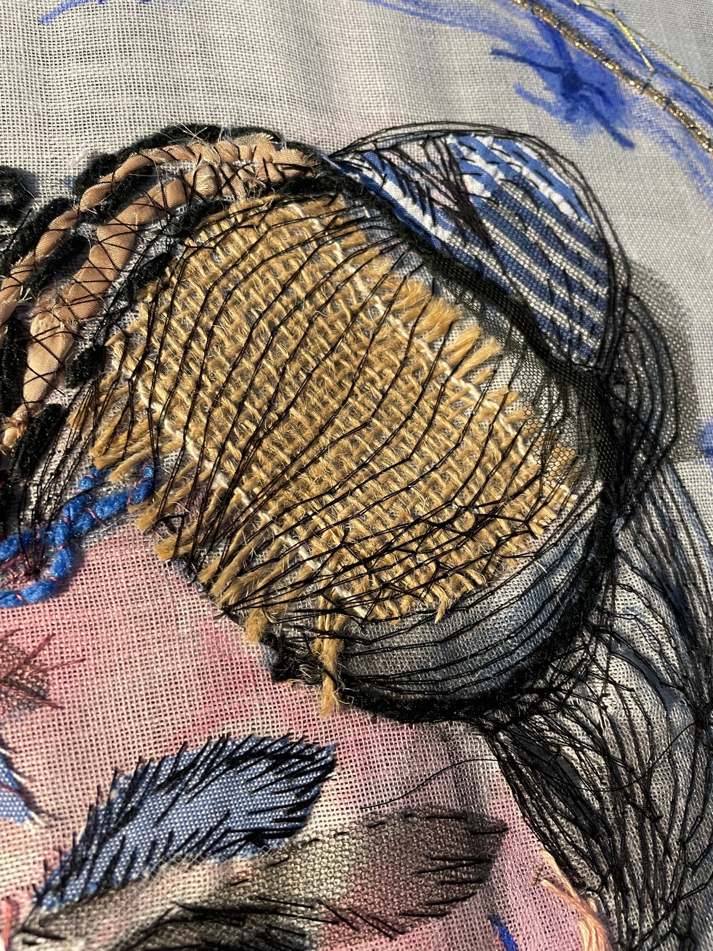 Création textile "La Tentation"