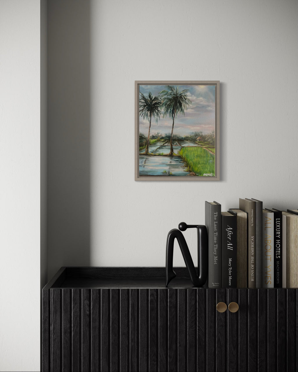 Oeuvre originale "Paysage Ubud. Bali"