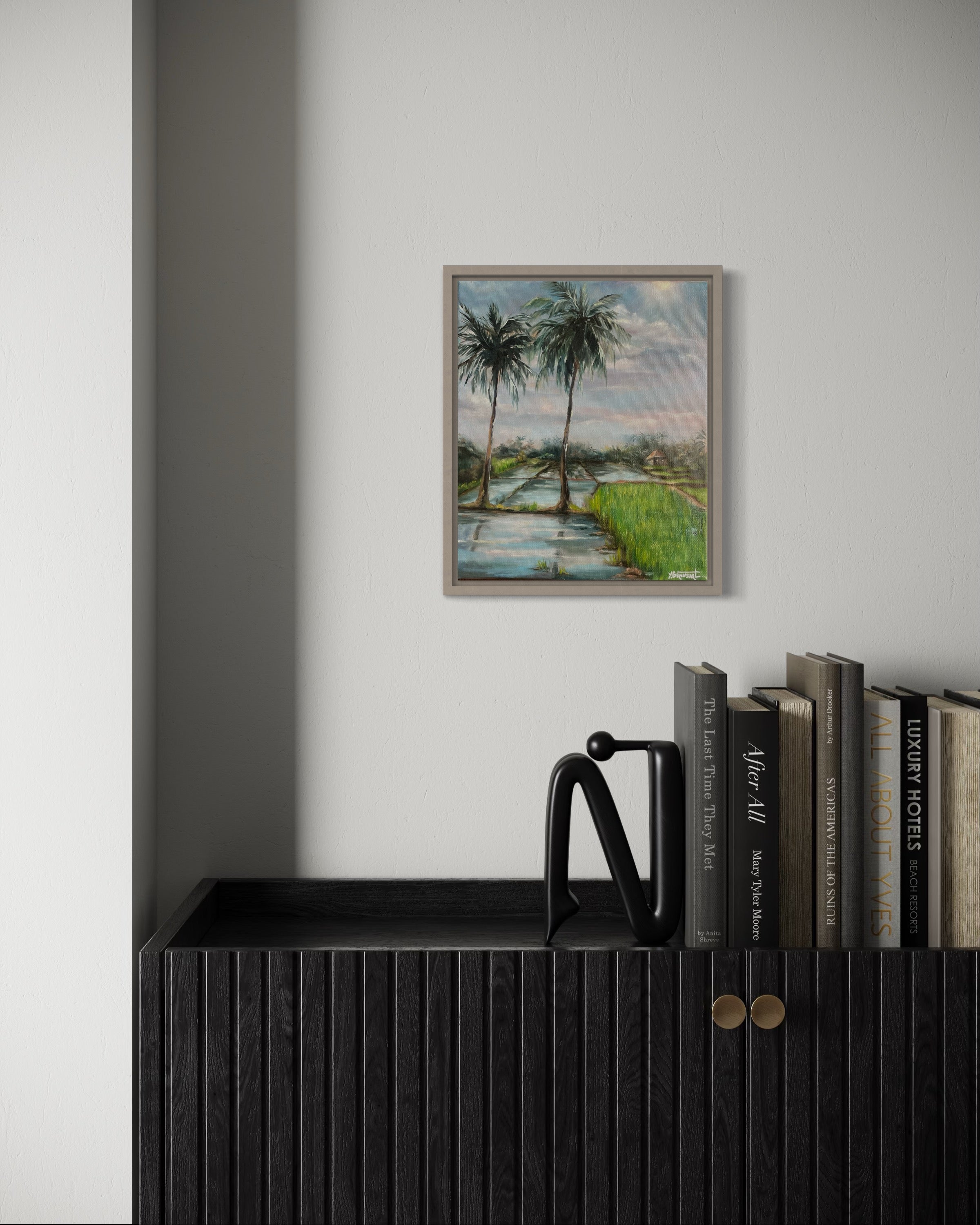 Oeuvre originale "Paysage Ubud. Bali"