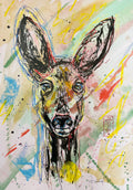 Oeuvre originale "Biche" serie "ANIMA"