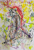 Oeuvre originale "Guépard" serie "ANIMA"