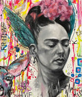 Oeuvre originale "Frida vole"