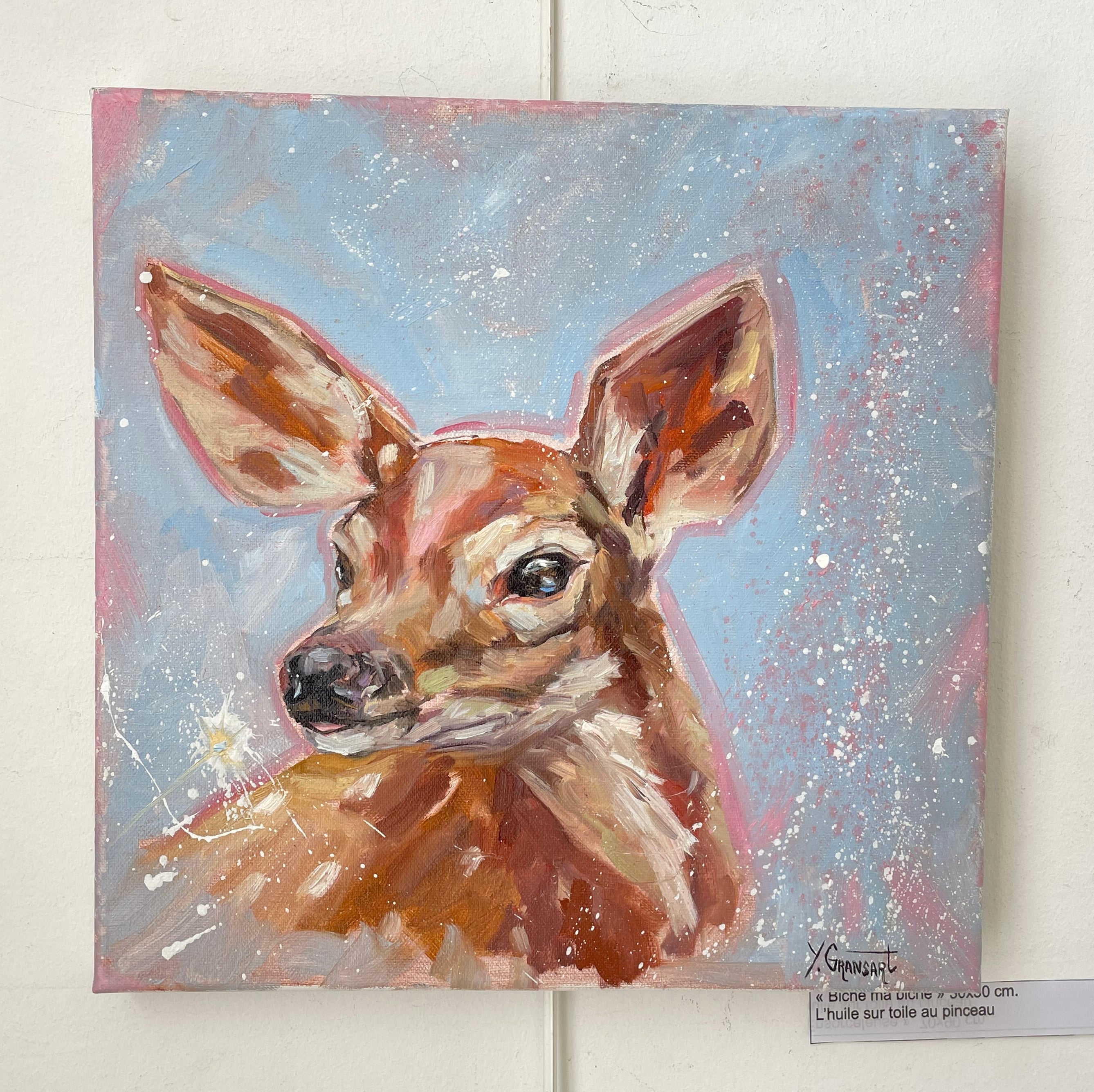 Oeuvre originale "Biche, ma biche"