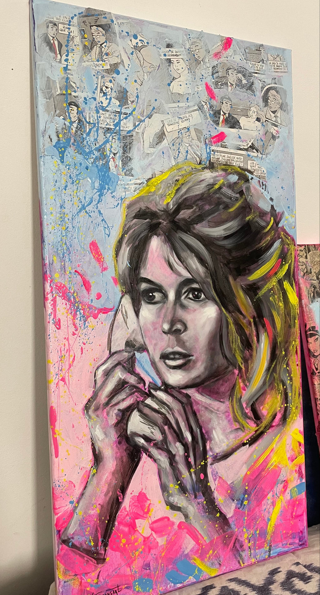 Oeuvre originale "Allo BB"