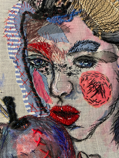 Création textile "La Tentation"