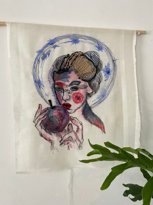 Création textile "La Tentation"