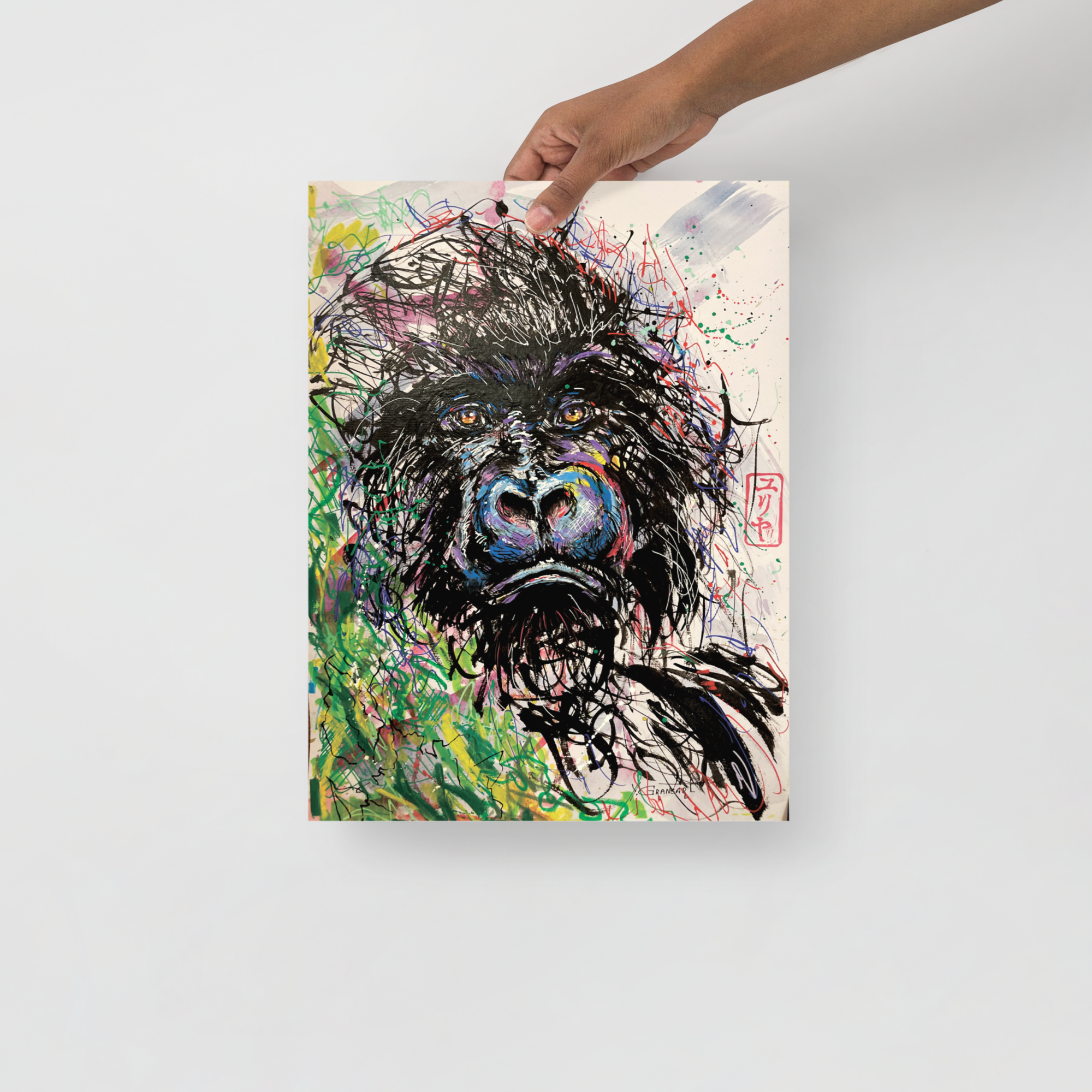 Poster d'art "Le gorille"