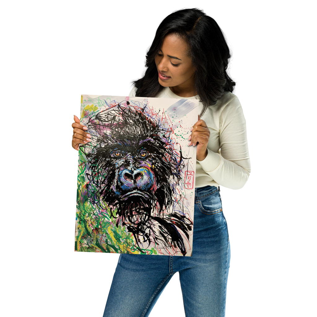 Poster d'art "Le gorille"