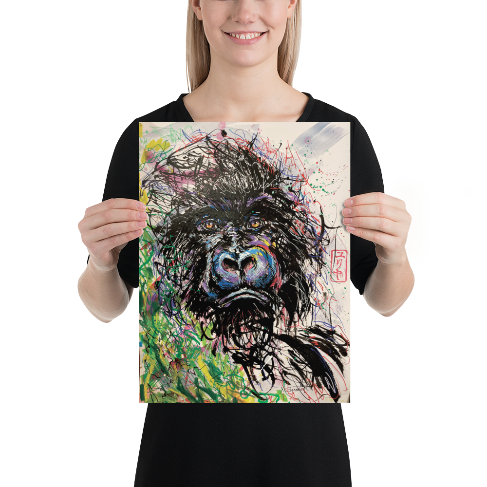 Poster d'art "Le gorille"