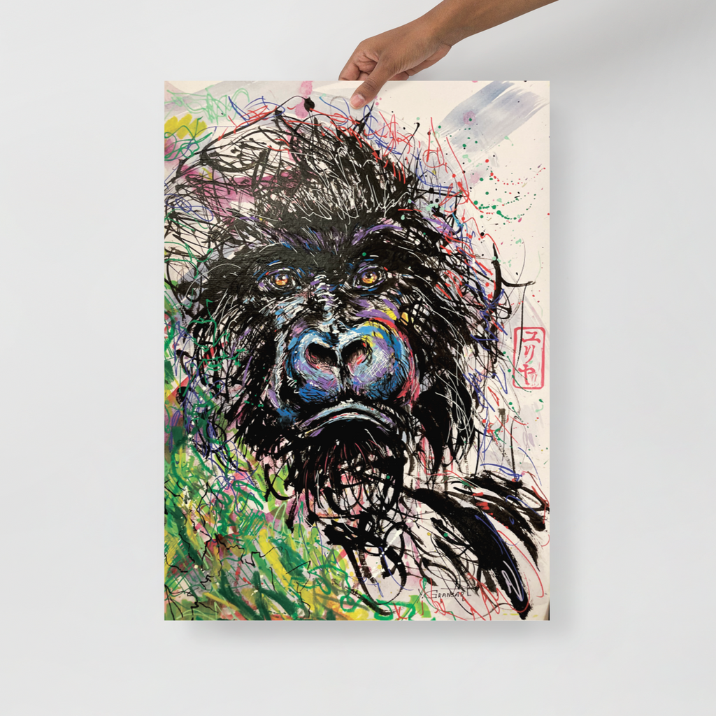 Poster d'art "Le gorille"