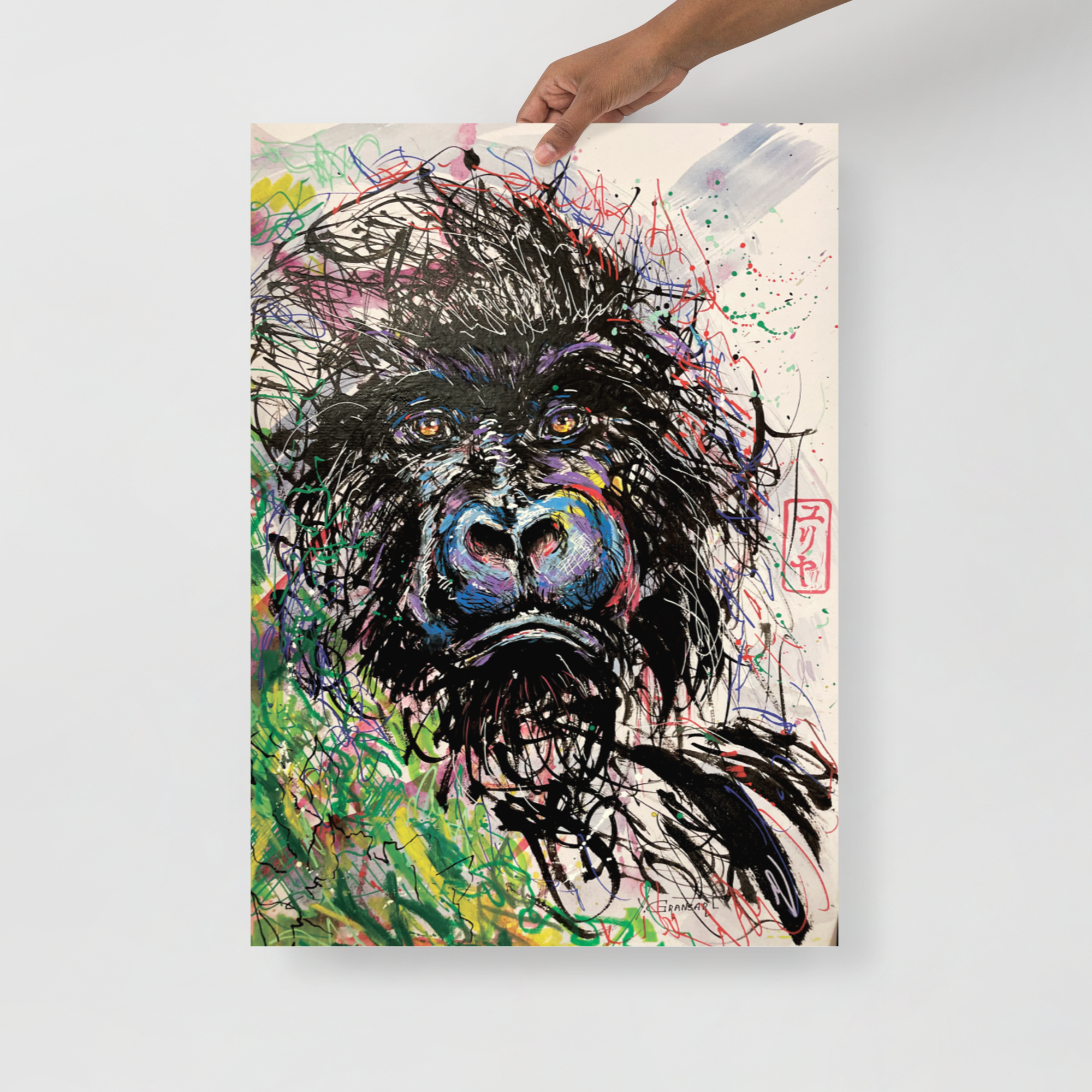 Poster d'art "Le gorille"