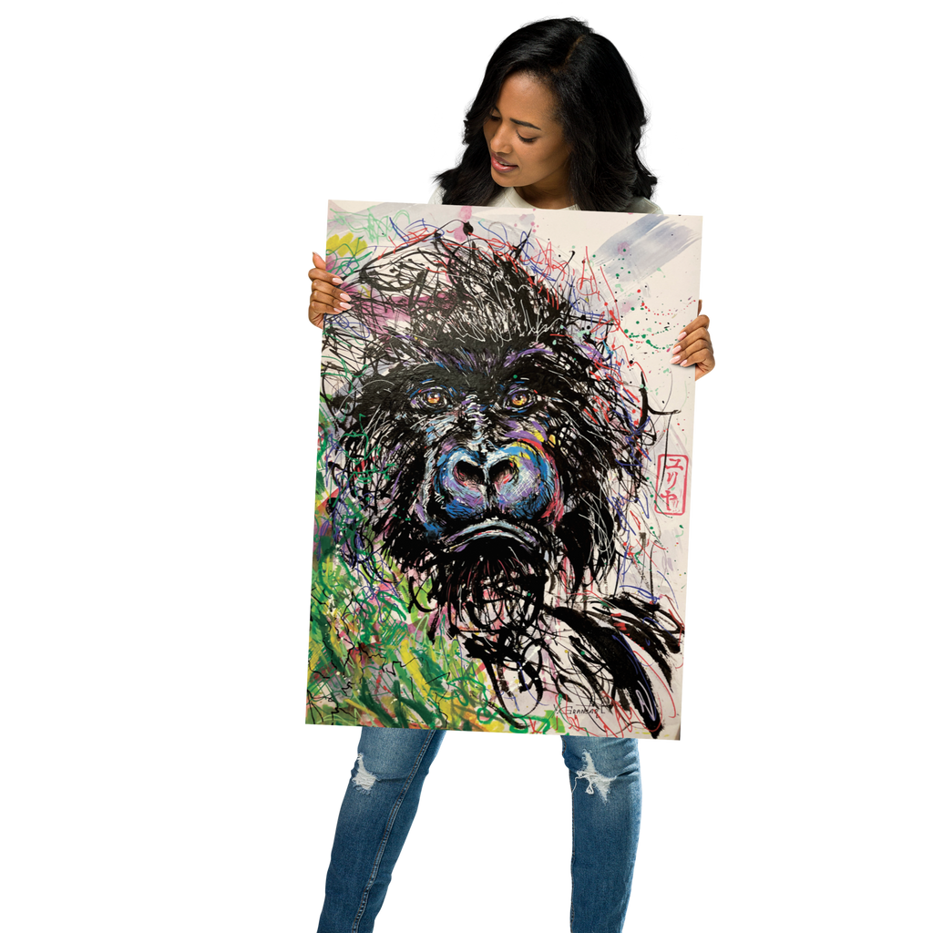Poster d'art "Le gorille"