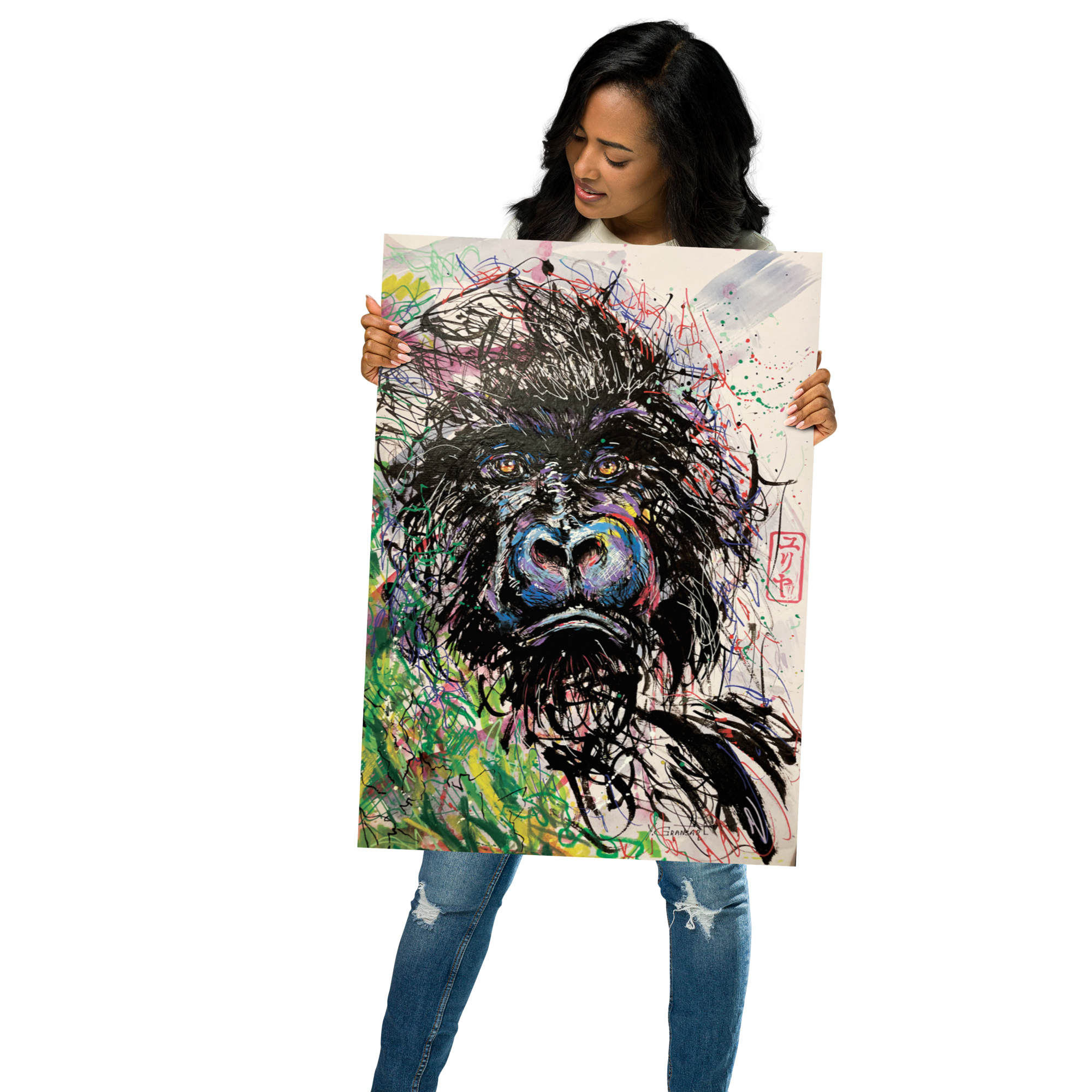 Poster d'art "Le gorille"