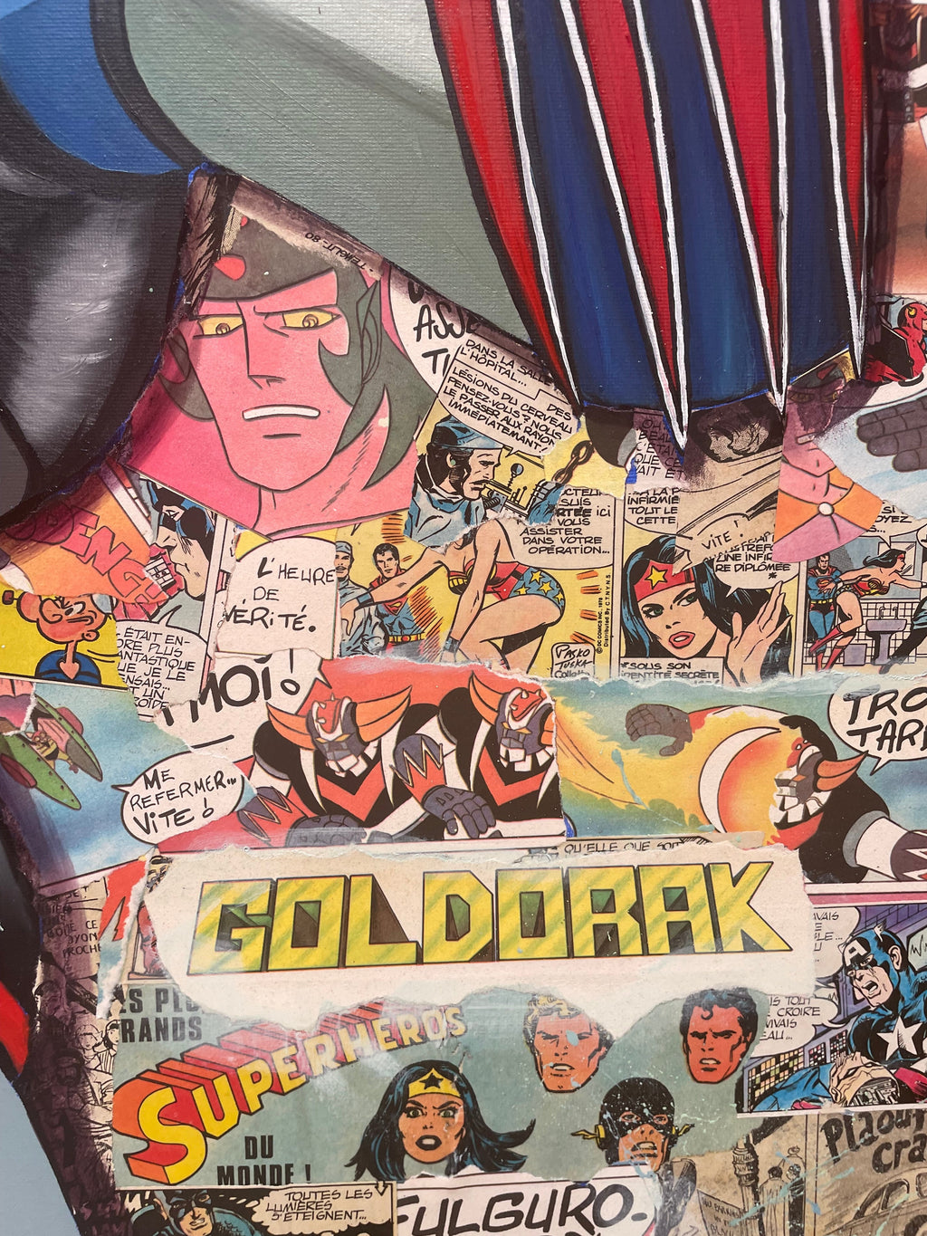 un fragment du fond du tableau avec la BD